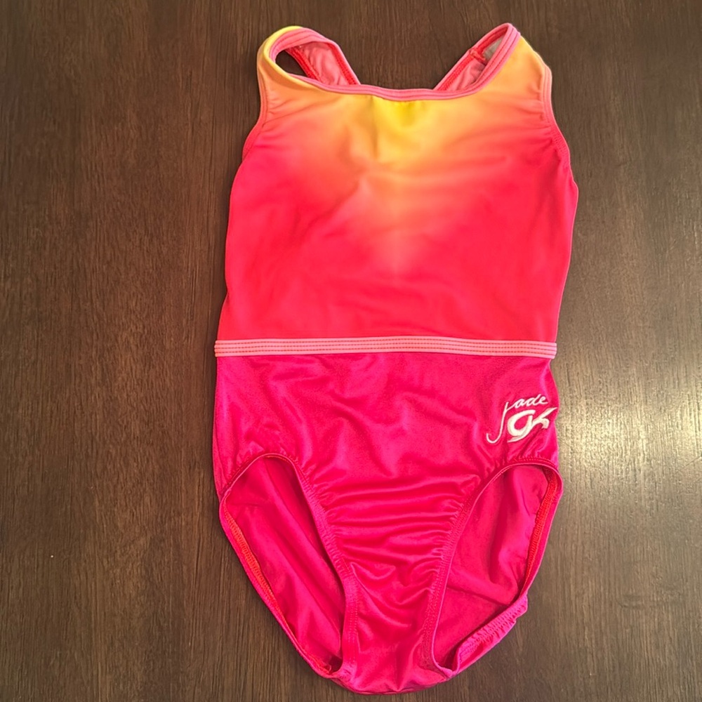 CM girls leotard. Link/ yellow. Super cute! Lightly worn.